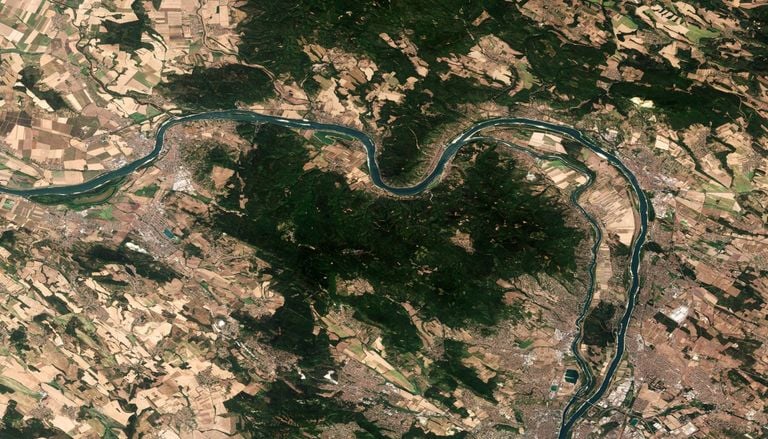 Las aguas del Danubio alcanzan m&iacute;nimos hist&oacute;ricos en agosto de 2026