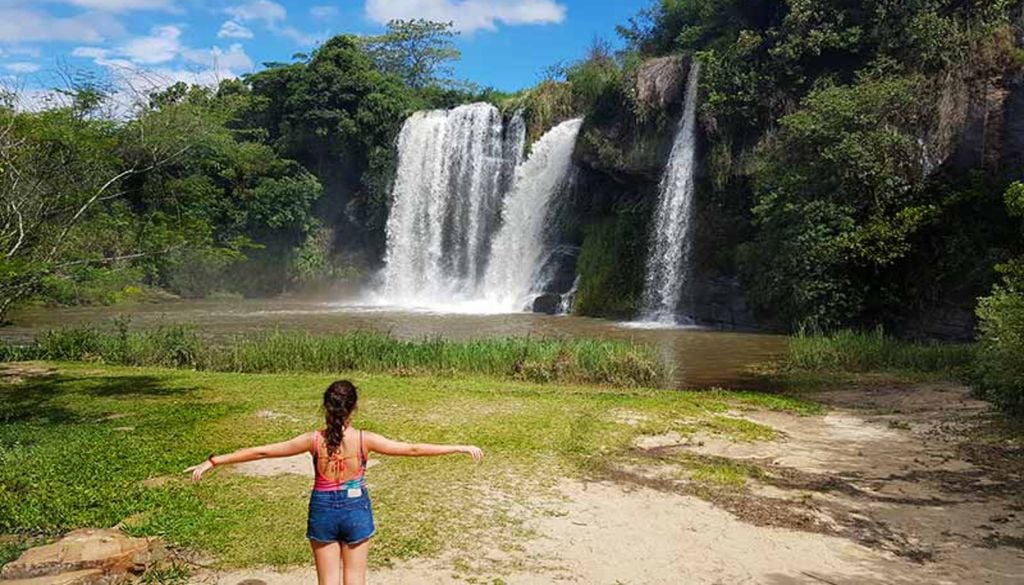 Cachoeira da Fumaça, em Carrancas, Minas Gerais. Crédito: Esse Mundo É Nosso.