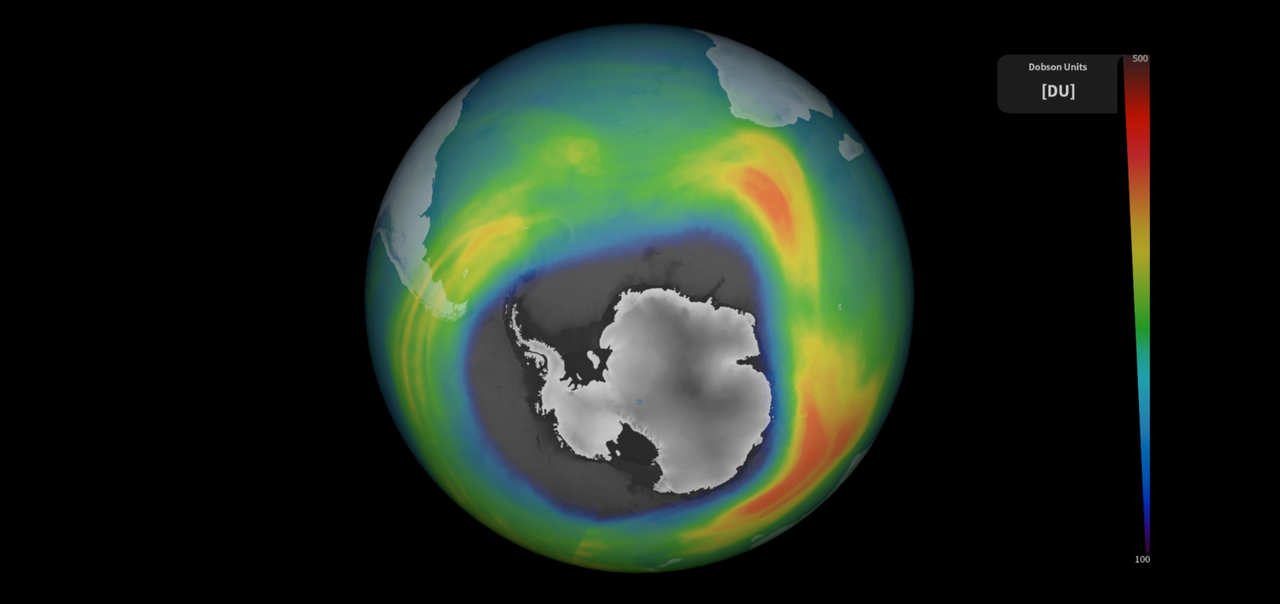 The hole in the ozone layer in Antarctica is expanding again. Does the eruption of the Honga Tonga volcano have anything to do with it?
