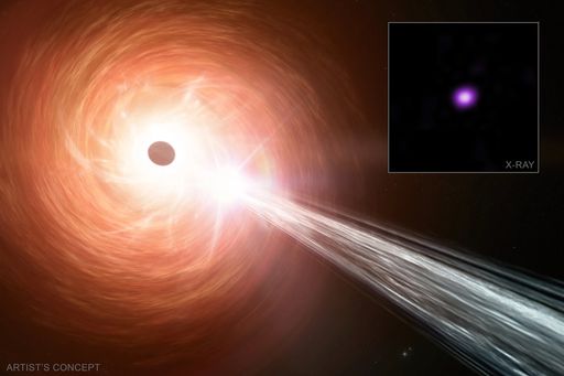 La NASA descubre un agujero negro con un crecimiento extraordinario: devora lo equivalente de 300 a 3.000 soles por año