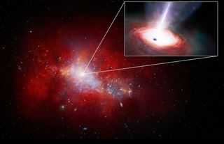 Los científicos de la NASA descubren el agujero negro más voraz del universo primitivo que desafía las teorías conocidas