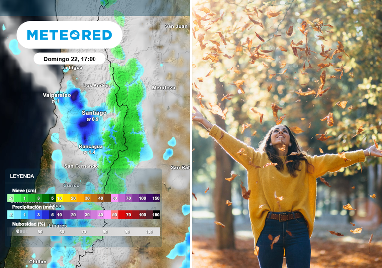 &ldquo;Ahora s&iacute;, oto&ntilde;o en Santiago&rdquo;: sistema frontal deja lluvias este domingo y un cambio en el tiempo la pr&oacute;xima semana
