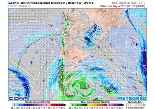 precipitaciones previstas