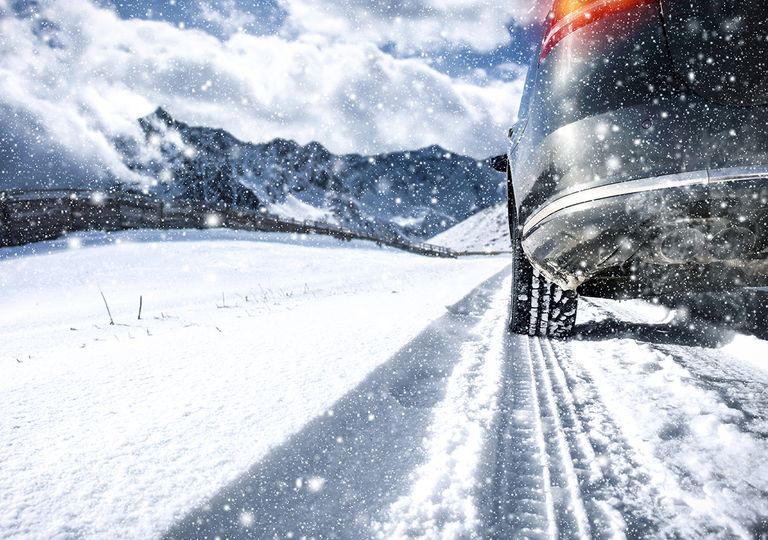 Nieve carretera Nieve carretera