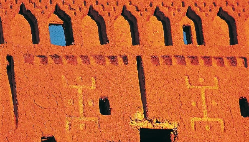 La peculiar tonalidad de sus fachadas llama mucho la atención. Imagen Unesco - Jean-Jacques Gelbart.
