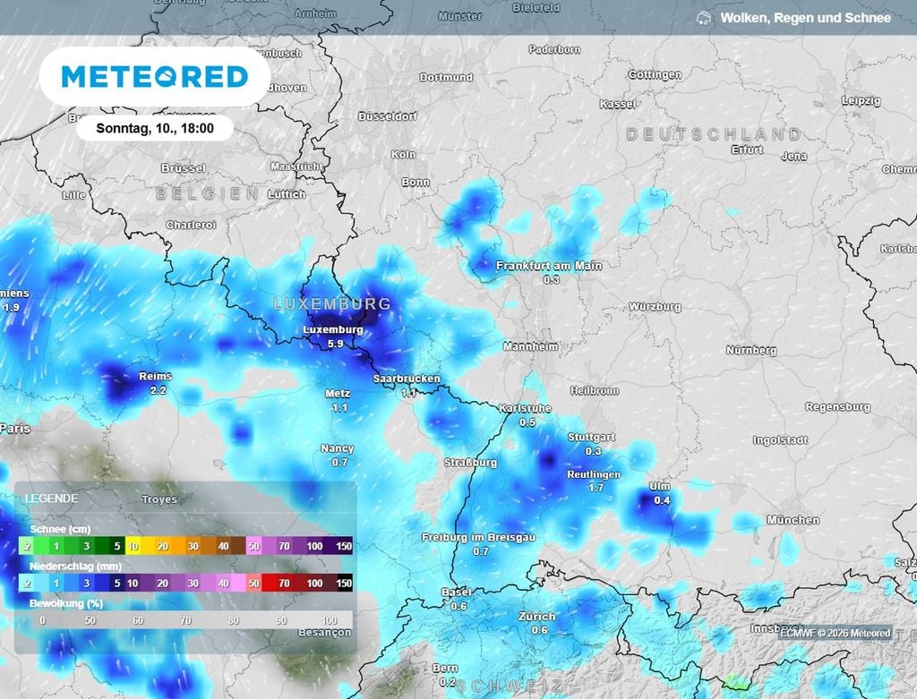 wetterwechsel, gewitter, schauer Ab Sonntagabend ziehen aus Südwesten starke Gewitter und sogar Unwetter nach Deutschland.