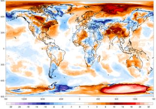 Clima, allarme per straordinarie e simultanee ondate di caldo ai poli