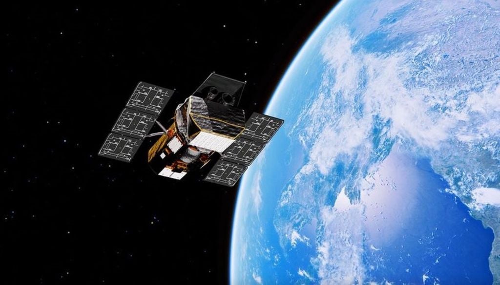 Durante el fin de semana, la nave espacial de servicio LINK de Katalyst experimentó problemas con el control de actitud. Crédito: NASA.