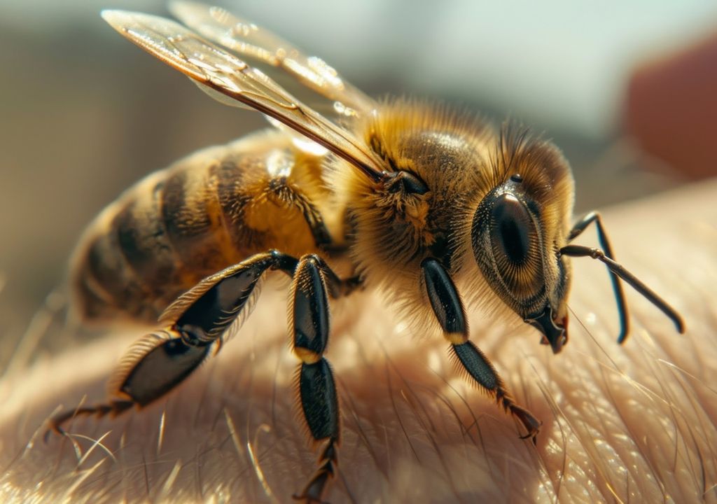 alergia anafilaxia insecto picadura abeja