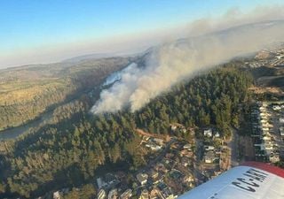 Comuna de Valparaíso bajo alerta amarilla por incendio forestal