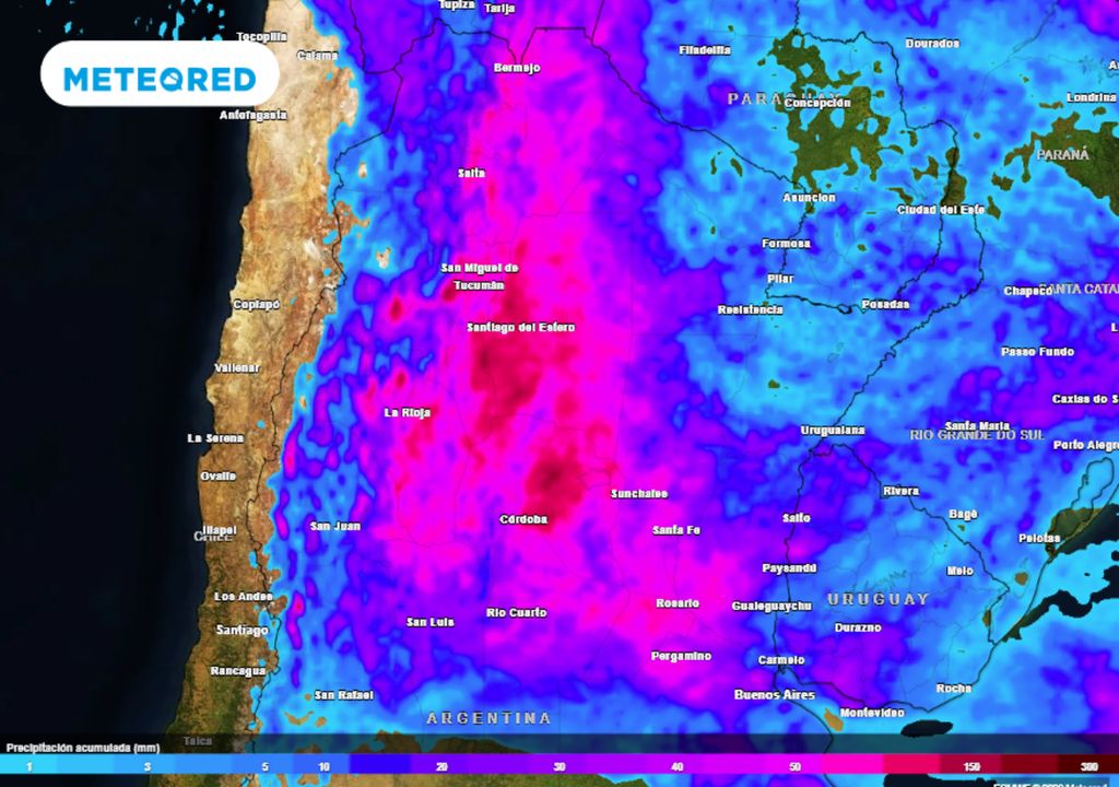 Lluvias tormentas alerta Argentina