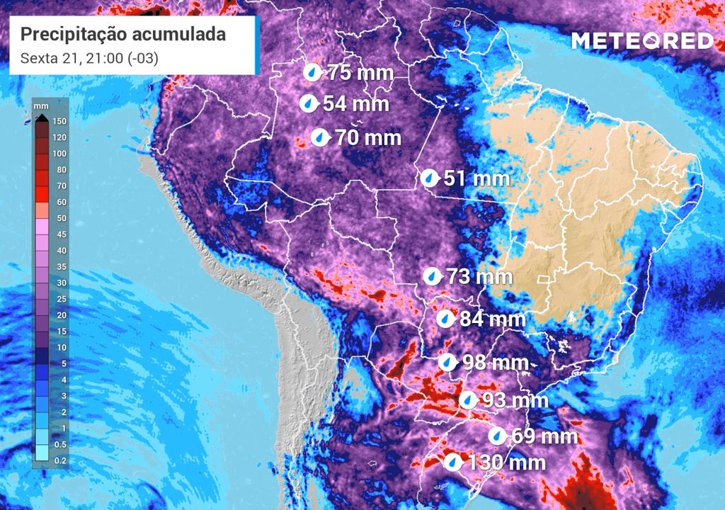 Alerta: Ciclone formará tempestades severas no centro-sul esta semana
