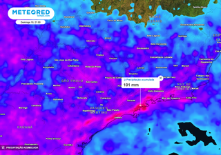 Alerta de chuva no Sudeste: avanço de frente fria pode gerar altos volumes e tempestades 