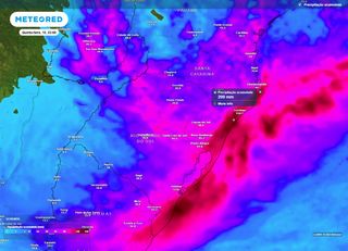Alerta de chuvas volumosas no RS e SC: mais de 200 mm nas próximas 72 horas na faixa litorânea