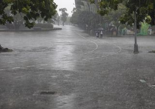Alerta de chuvas volumosas e temporais para a Região Sul
