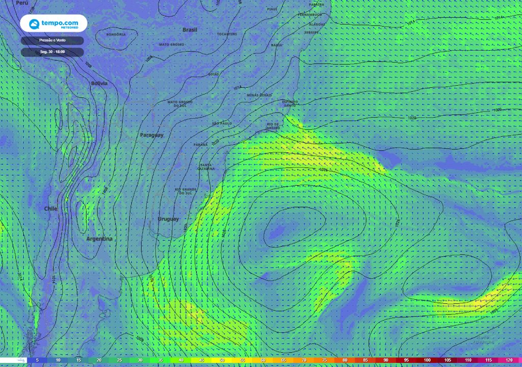 anticiclone, massa de ar polar, alta pressão