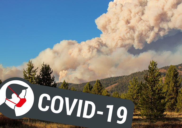 Incendio y covid Incendio y covid
