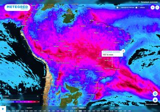Alerta de elevado acumulado para o Sudeste, Centro-Oeste e Norte. INMET emitiu avisos para o risco de chuvas intensas