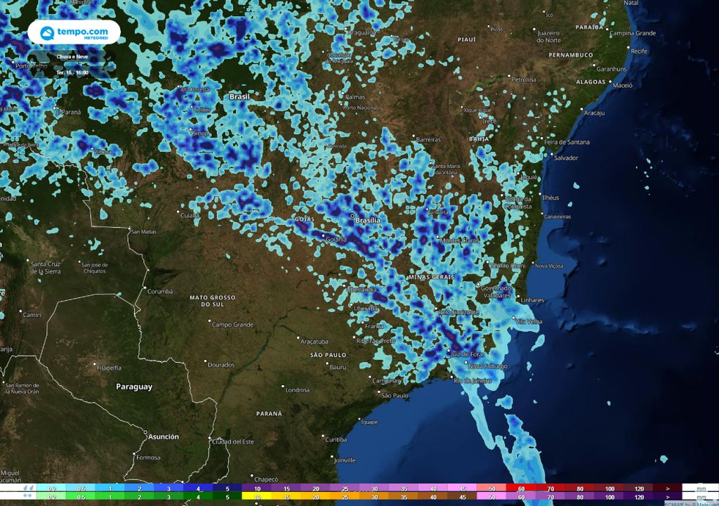 alerta de tempo severo e chuvas intensas