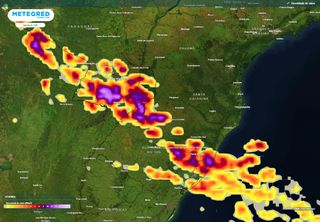 Alerta de tempo severo e acumulado extremo de chuva na Região Sul nesta virada de mês