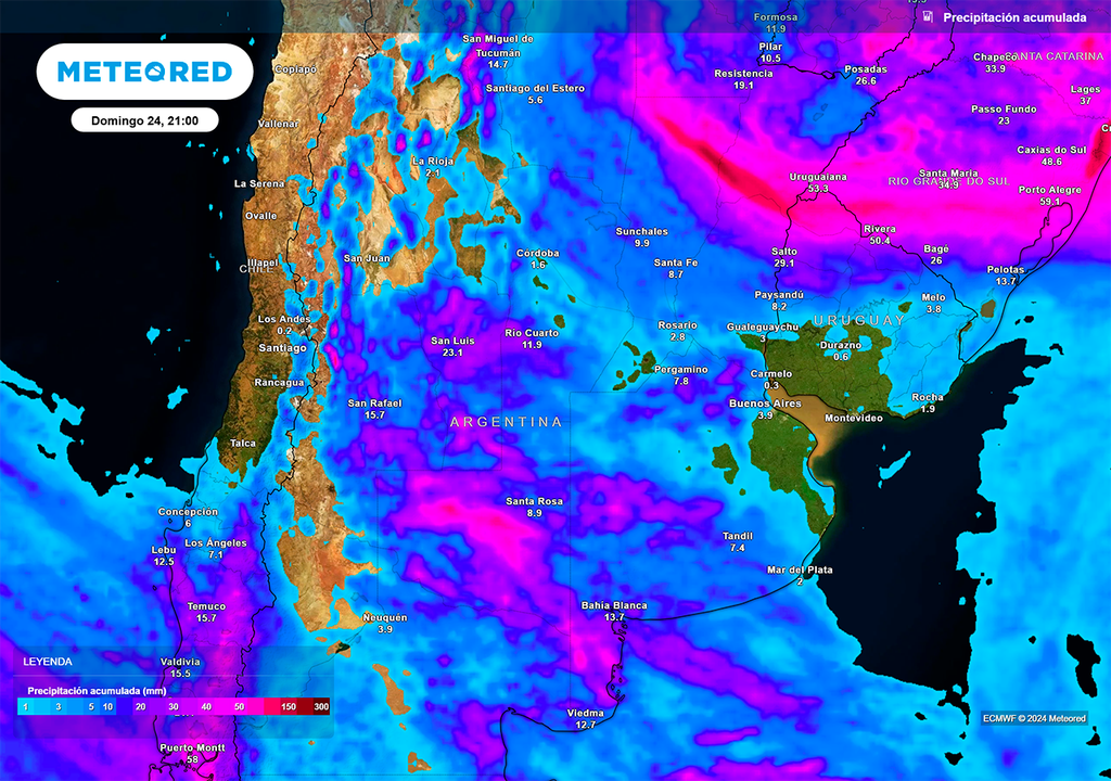 Lluvia, Tormenta, Alerta, Corrientes, Litoral, Argentina