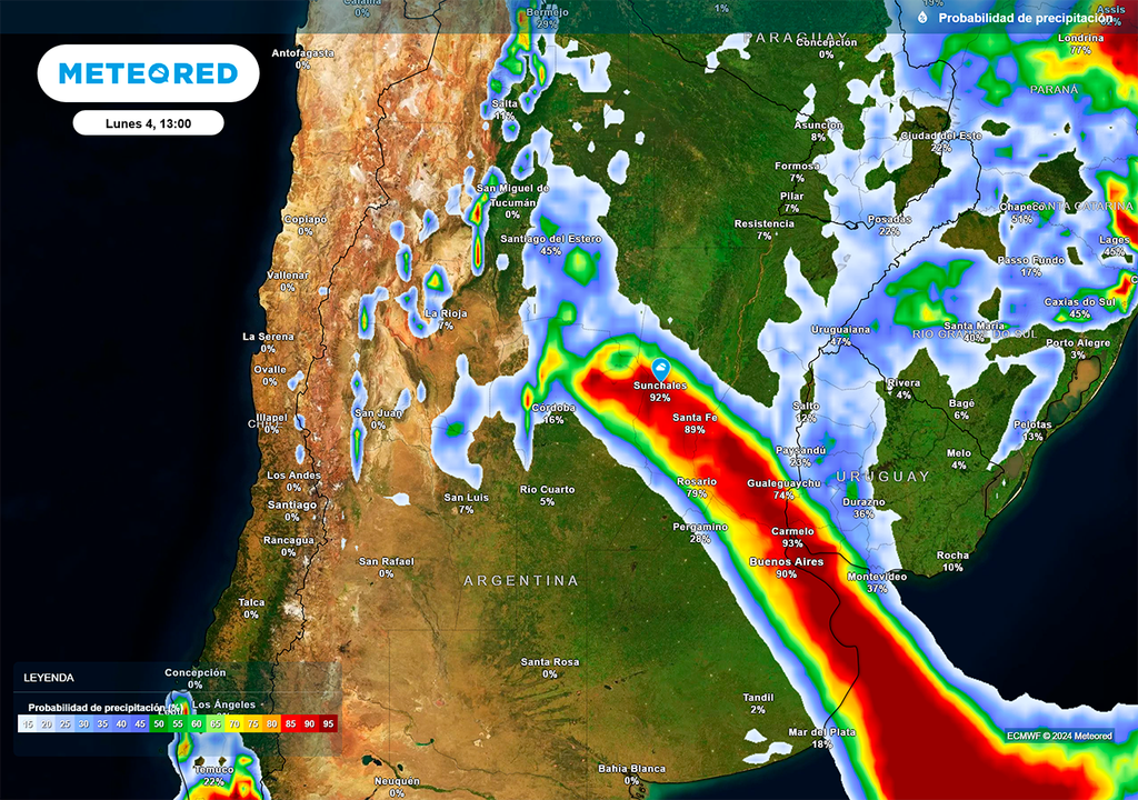 Tormentas, Alerta Naranja, Buenos Aires, Pampeana, Argentina