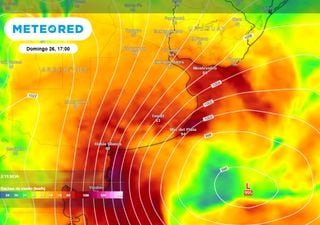 Alerta del SMN por viento de 90 km/h: el lunes será la madrugada más fría en el AMBA