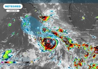 Alerta en al Pac&iacute;fico mexicano por la tormenta tropical Polo que refuerza aguaceros y genera fuertes vientos