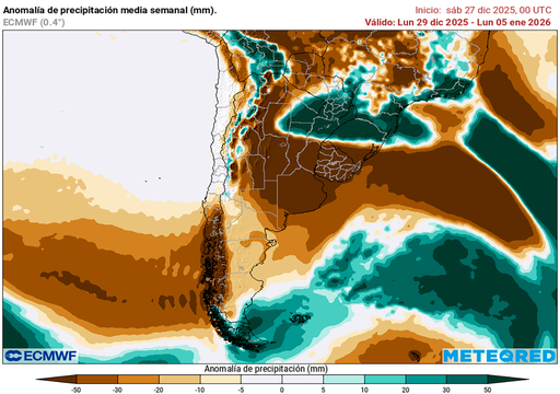 Alerta en Argentina: la &uacute;ltima semana del a&ntilde;o y los primeros d&iacute;as de 2026 ser&aacute;n secos y extremadamente calurosos