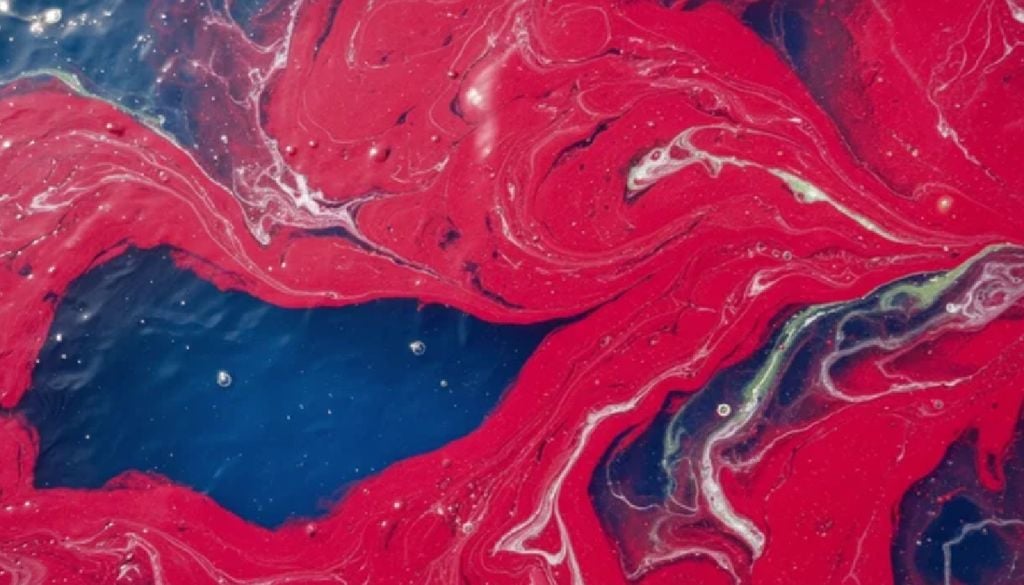 Estas biotoxinas tiñen de color rojo a las algas, de ahí el popular nombre. Estas biotoxinas tiñen de color rojo a las algas, de ahí el popular nombre.