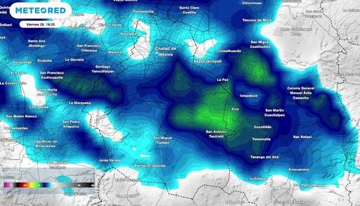Se activa Alerta Amarilla: inundaciones sobre la autopista M&eacute;xico-Puebla y al oriente de la CDMX