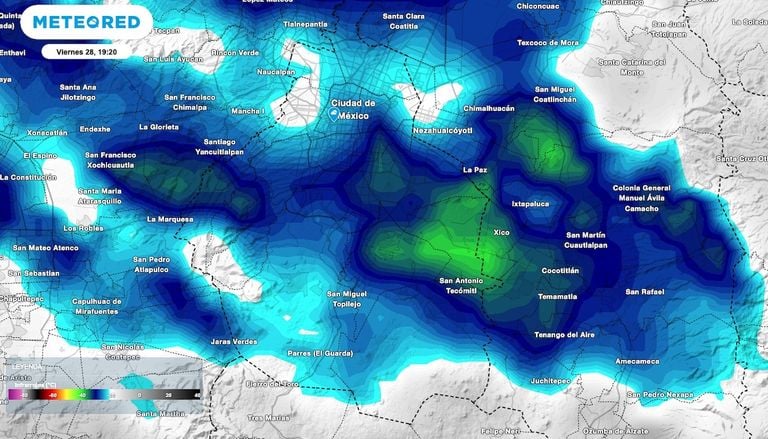 Se activa Alerta Amarilla: inundaciones sobre la autopista M&eacute;xico-Puebla y al oriente de la CDMX