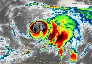 Alerta en México por el doble impacto del huracán Grace