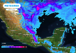 Alerta en partes de México por tormentas intensas, evento de “Norte" y posibles tornados
