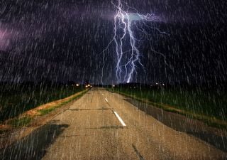 Zona frontal con fuertes lluvias y tormentas en el Litoral