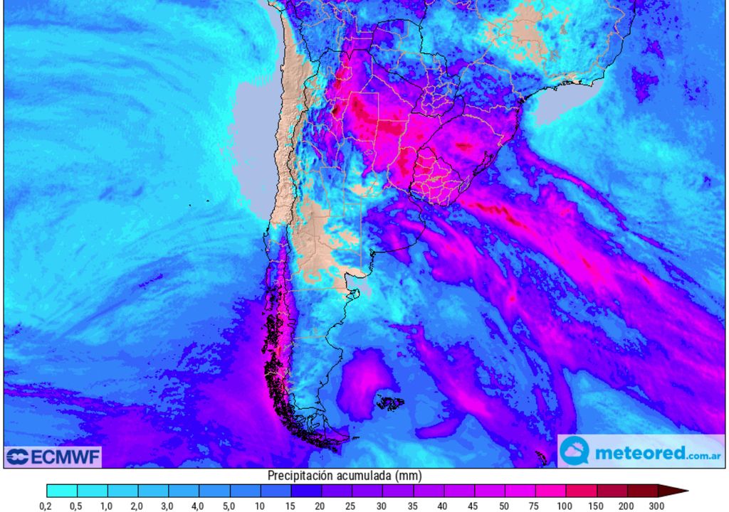 Lluvias pronóstico