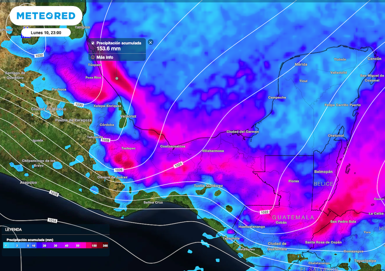 ¡Alerta! Heladas árticas, lluvias de 180 mm y fuerte evento de "Norte" en México, por frente frío 13 y su masa de aire