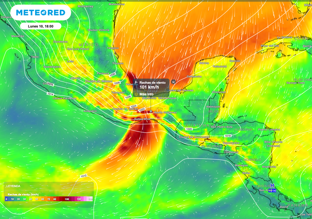 Rachas de viento, Lunes