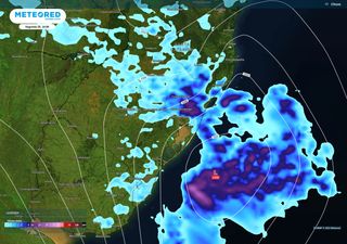 Região Sul sob alerta no Natal: novo ciclone extratropical e frente fria trazem risco de muita chuva e ventos fortes
