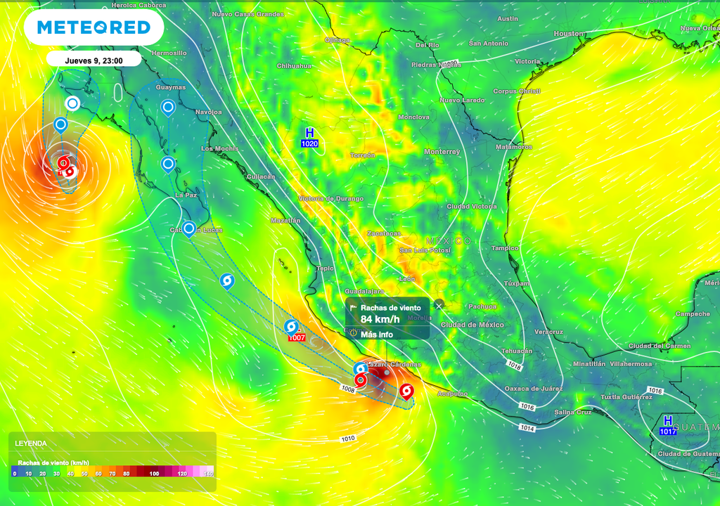 Rachas de viento Rachas de viento