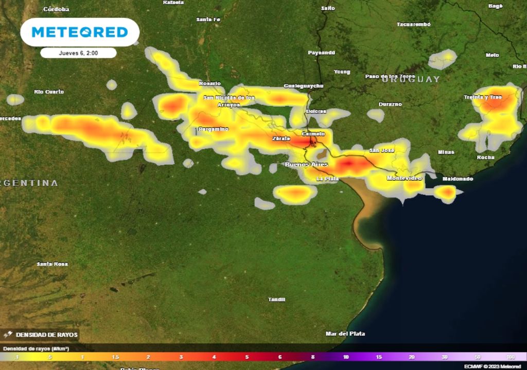 rayos granizo Buenos Aires Alerta