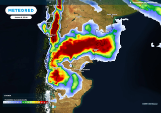 Alerta naranja del Servicio Meteorológico Nacional por lluvias persistentes y tormentas en estas provincias de Argentina