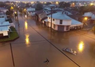 Alerta naranja en Mar del Plata: lluvias intensas e inundaciones