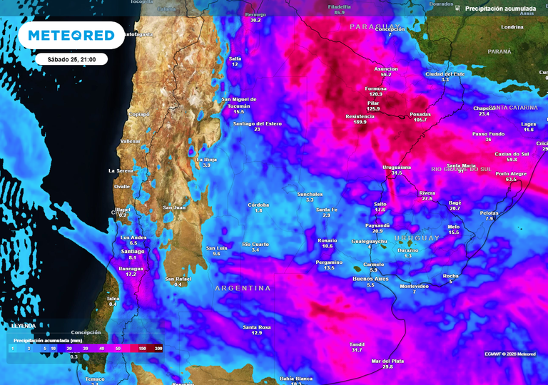 Alerta naranja por tormentas fuertes en el norte y Litoral: lluvias intensas y cambio t&eacute;rmico avanzan esta semana