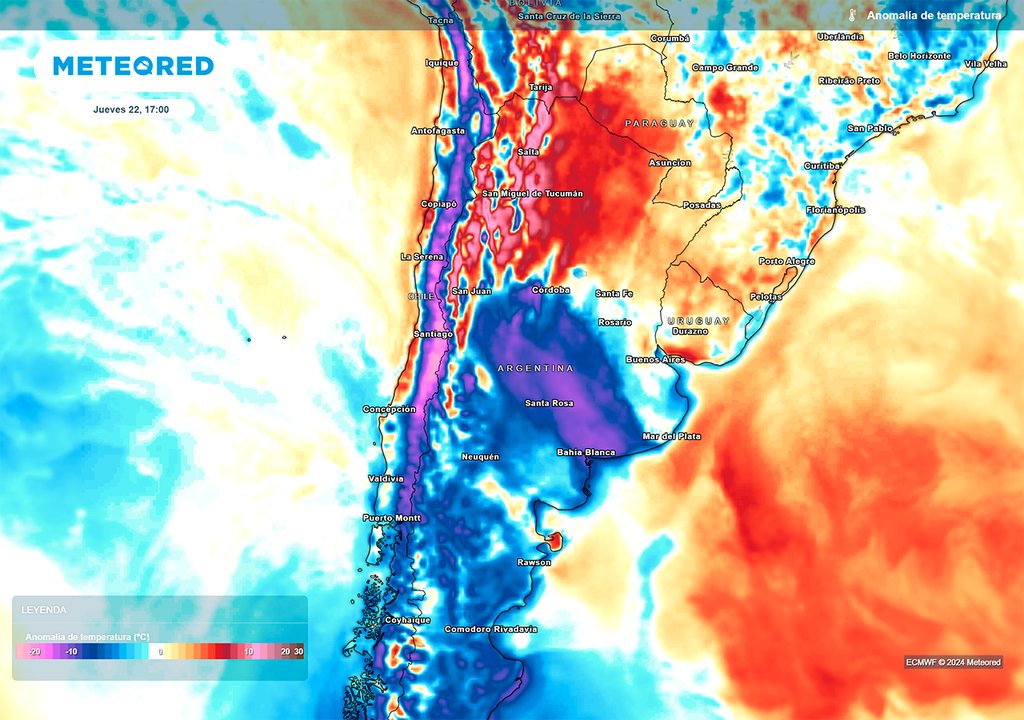 Calor, Temperatura, Argentina, Alerta