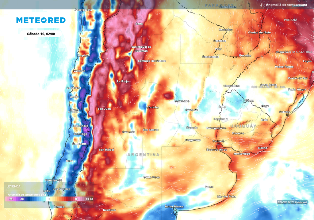 Temperatura, Alerta, Noreste, Litoral, Argentina, Pronostico Temperatura, Alerta, Noreste, Litoral, Argentina, Pronostico