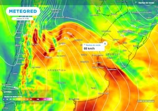 Alerta naranja: las tormentas golpean con severidad la región central de Argentina, a la espera del frío otoñal