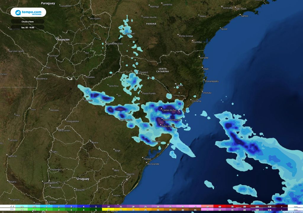 alerta de tempo severo