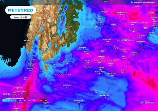 Alerta por el cambio de tiempo en Argentina: fuertes tormentas el jueves y heladas generalizadas desde el viernes