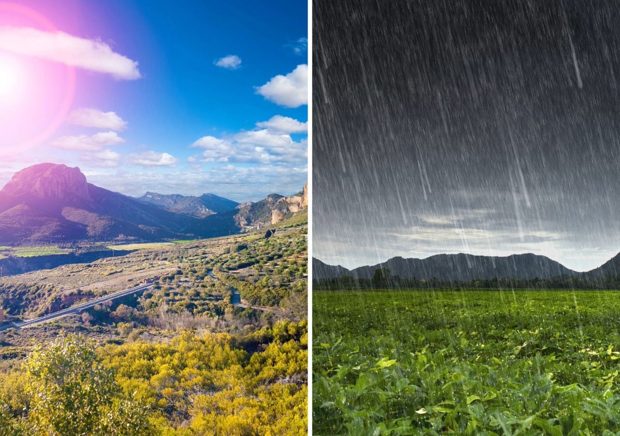 Se viene un término de semana con muchos contrastes. Pasaremos de un ambiente primaveral a uno invernal.